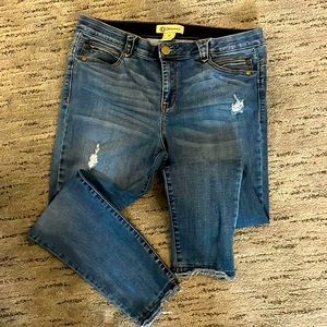 Democracy Ab Solution Ankle Jeans size 14